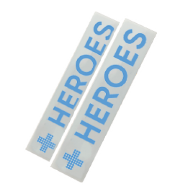 Image of Heroes Window Sticker