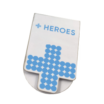 Image of Heroes Magnetic Bookmark