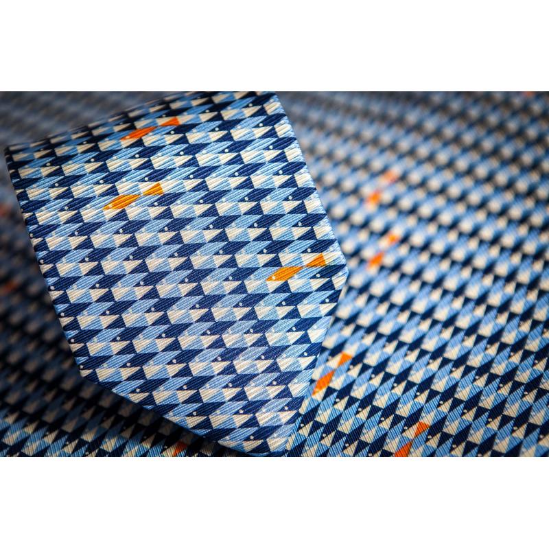 Image of Printed Polyester ties