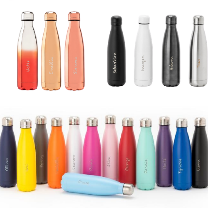 Image of Stainless Steel Double Walled Drinks Bottle