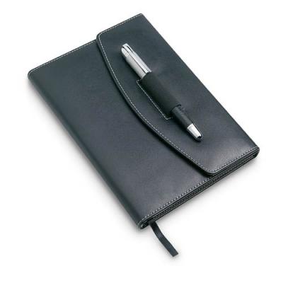 Image of Notebook with ball pen