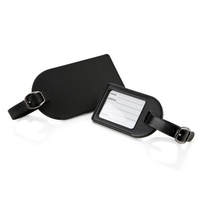 Image of Small Luggage Tag with Clear Window