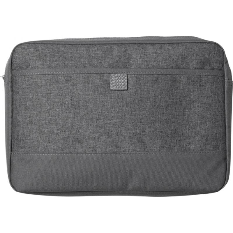 Image of Poly canvas (600D) laptop bag (14')
